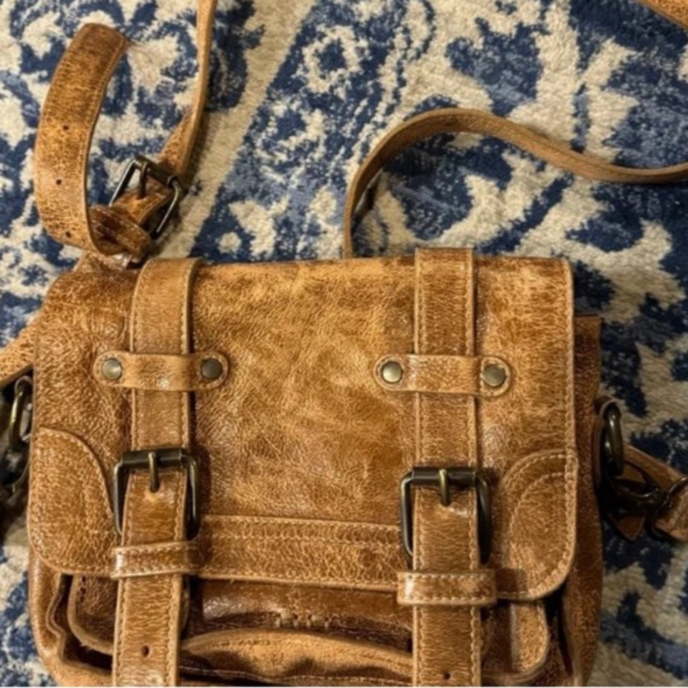 Bed Stu Brown Tiffany Crossbody Bag